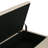 Dover 36"W Upholstered Vegan Leather Contemporary Square Coffee Table Storage Ottoman with Split Lift-Top-1251531345