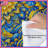 Intricate Blue Yellow Mandala Comforter-123340728