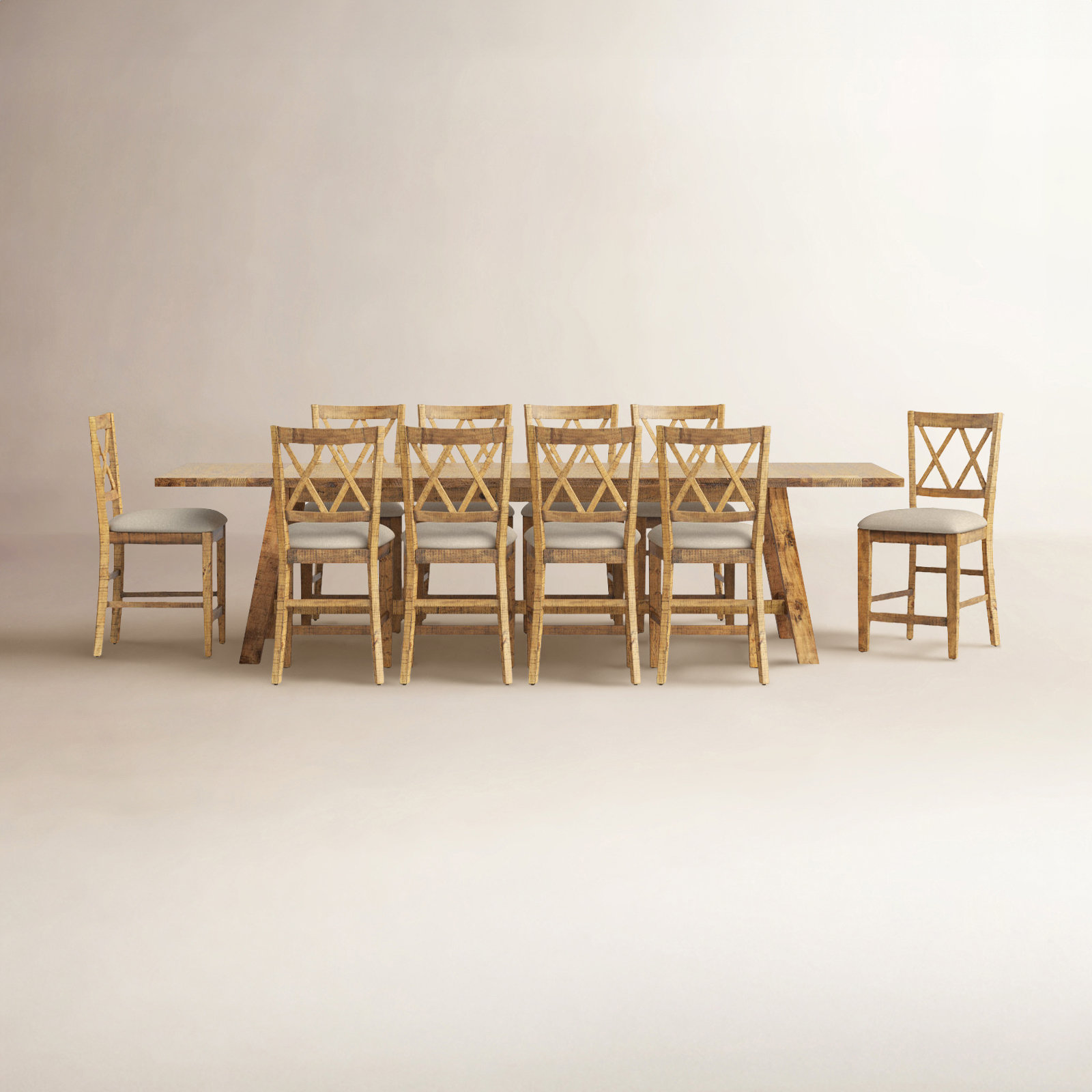 Maxine Dining Table Set with Removable Leaf