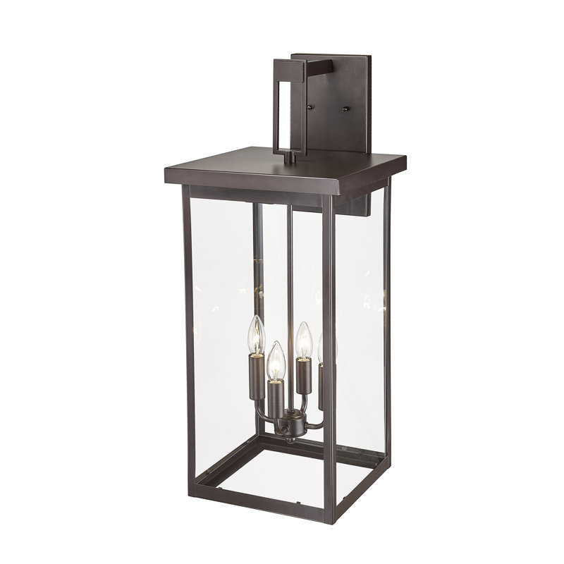 Applique murale d'extérieur Osakis Light, H 30 po x l 12 po, Bronze thermolaqué