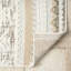 Tapis oriental en polypropylène crème / gris-2057215199