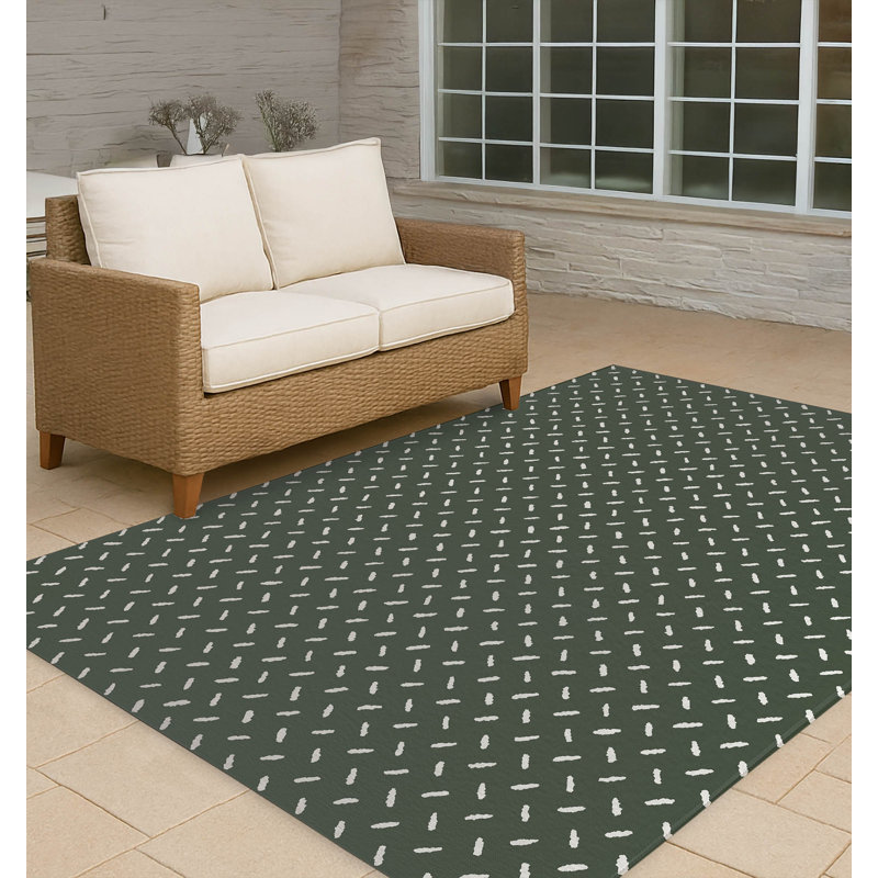 Kat Non-Slip Outdoor Rug, Rectangle 5' x 7'