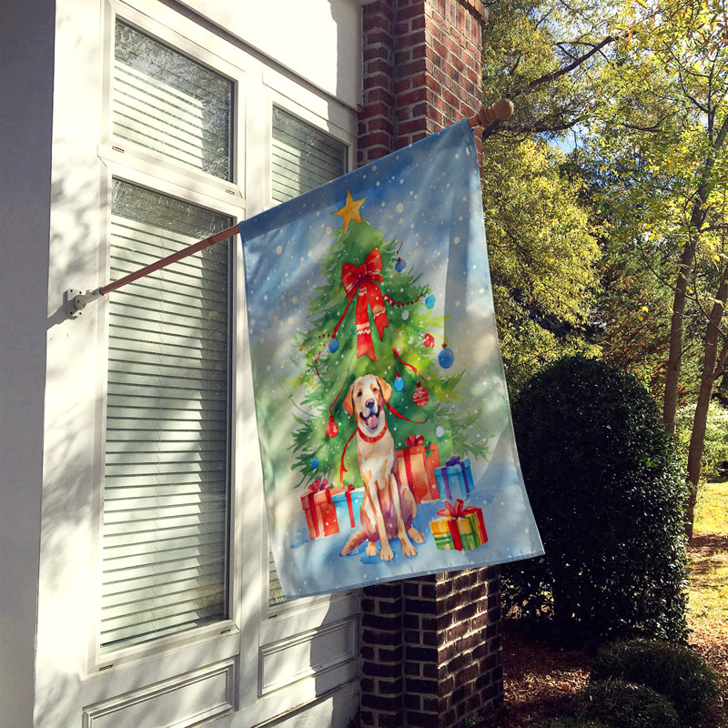 Double Sided Polyester Christmas, 40" H x 28" W