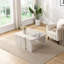 Table basse rectangulaire en bois détachable-164083416