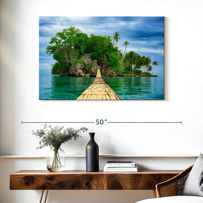 Gillard Bridge To Paradise Gillard, 26" H x 39" W