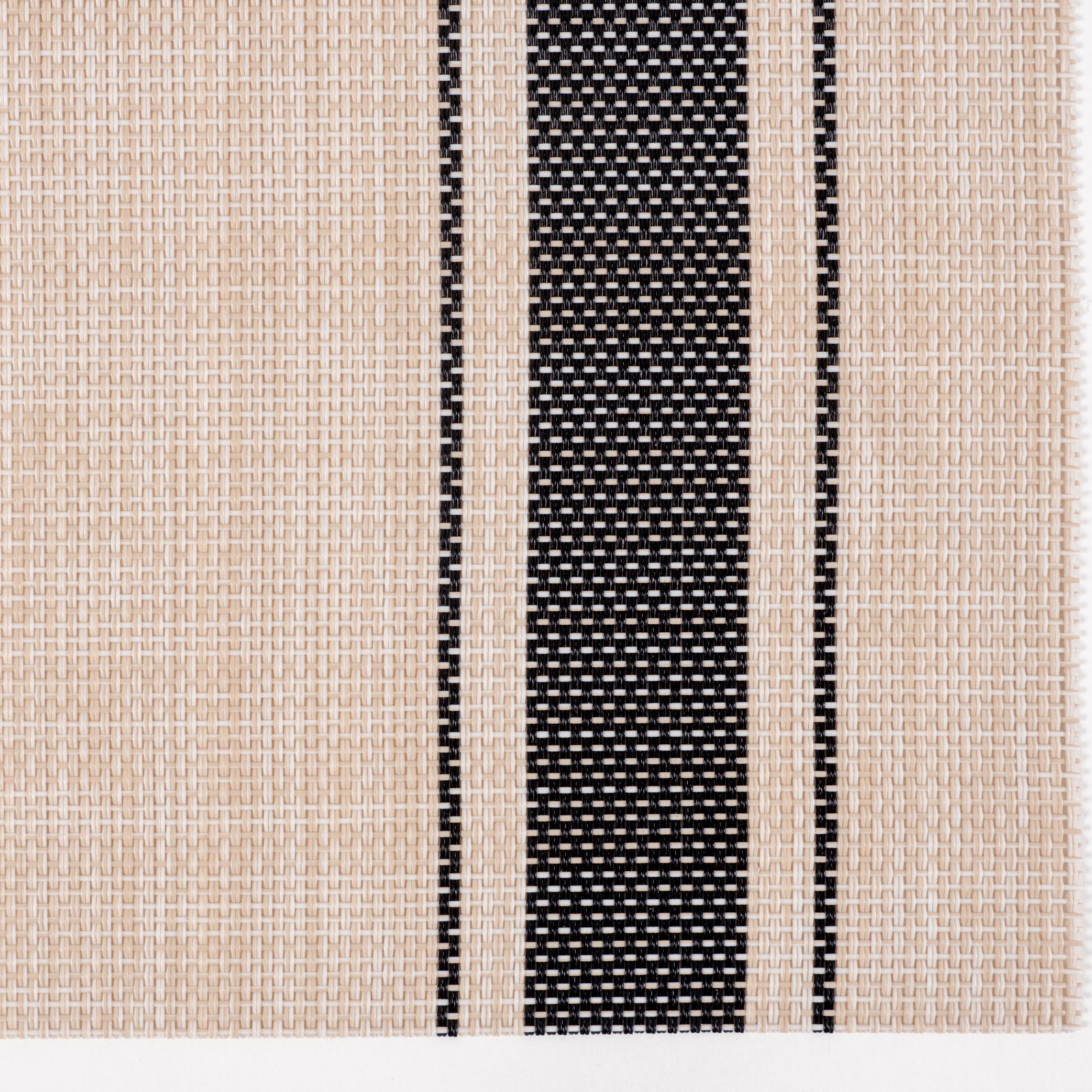 Rialta Placemat, Beige/Black