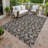 Machine Washable Indoor/Outdoor Chantille ACN2557 Botanical Rug-562110511-562110497