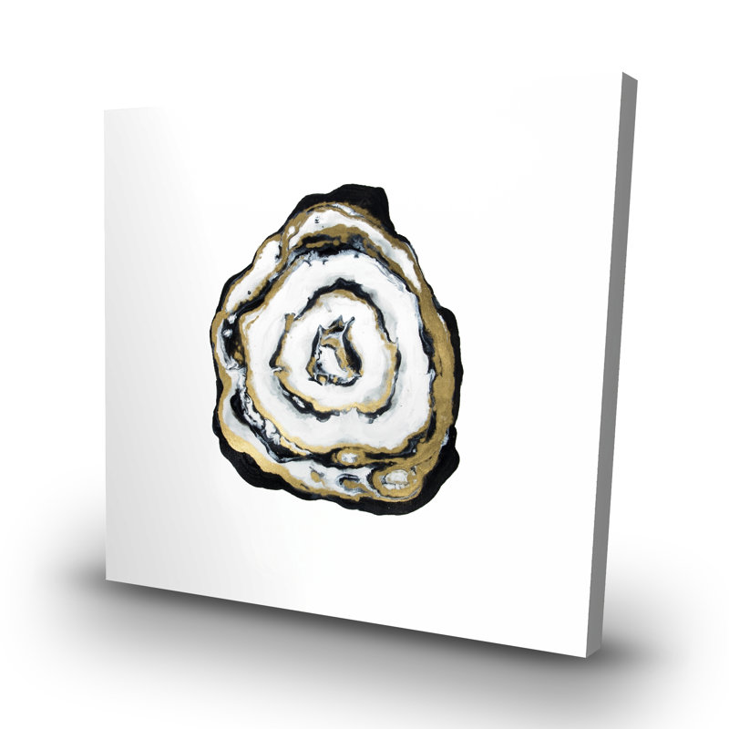 Golden agate - 32"x32" art on canvas
