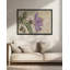 "Mauve fleur", art mural texturé encadré-79509107-79509101