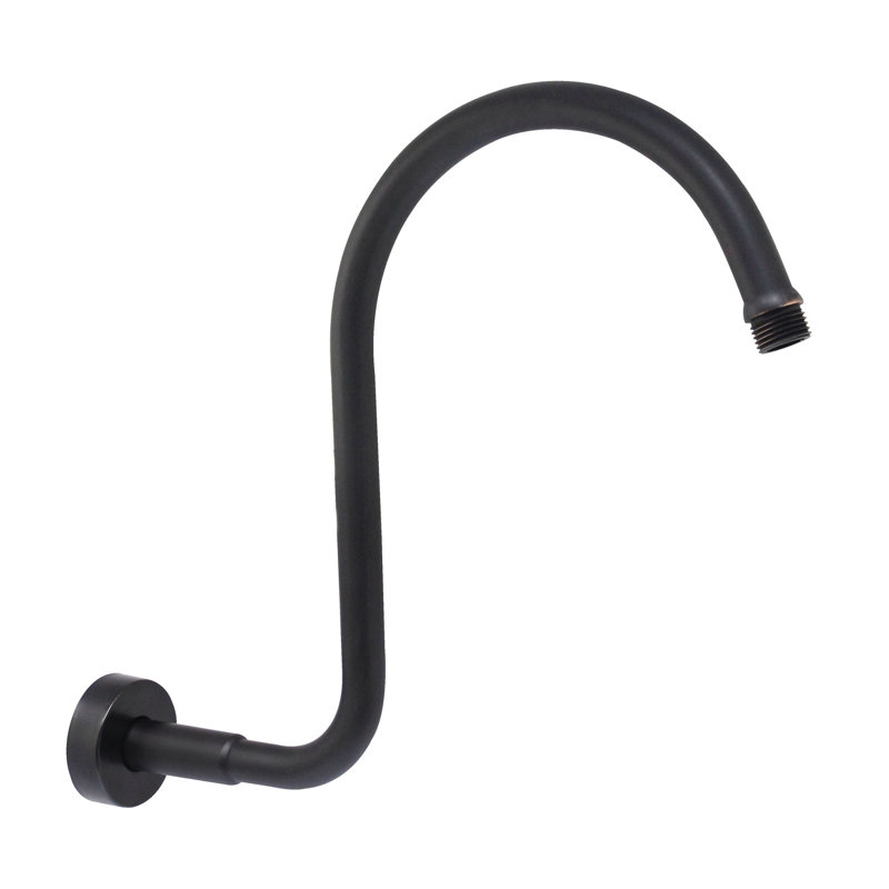 Shower Arm with Flange, Rubbed Bronze