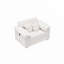 Fauteuil d'appoint en velours côtelé avec tabouret de rangement-376123008