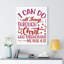 Christ Who Strengthens Philippians 4:13 - Wrapped Canvas Print-275019217