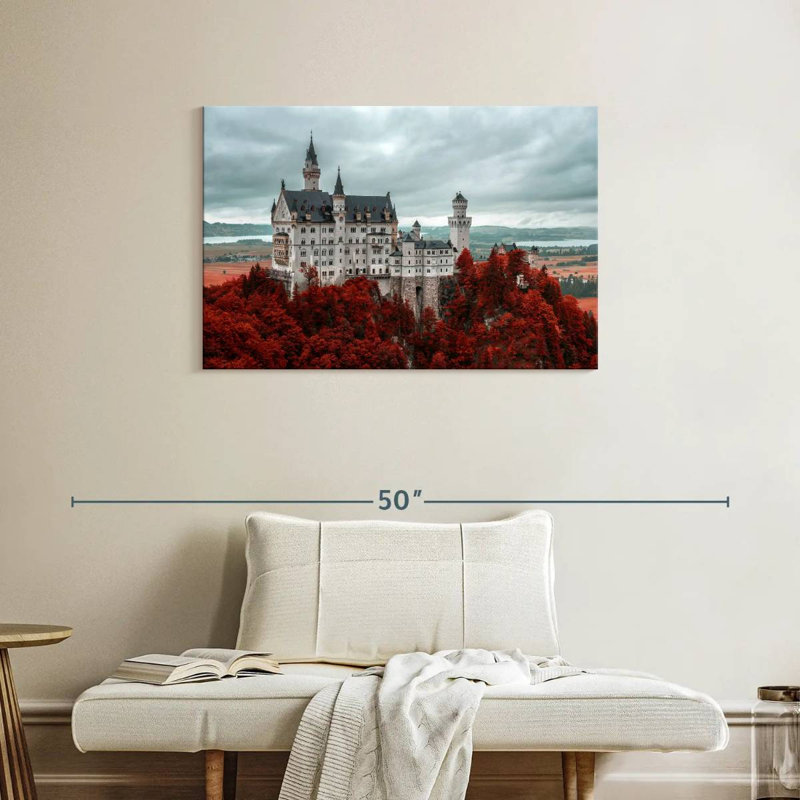 Château Lilie Grand Neuschwanstein, H 24 po x l 36 po