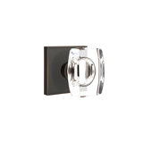 Double Dummy Windsor Crystal Knob with Square Rose