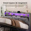 Upholstered Velvet Lift Up Storage Bed-600823488-600823495