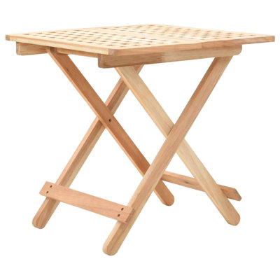 Glass Cross Legs End Table