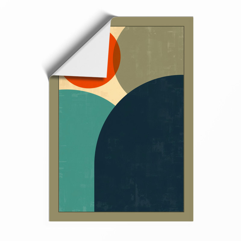 Colour Balance Mid-Century - Framed Print, A2 - 59.4 x 42.0 cm, Unframed