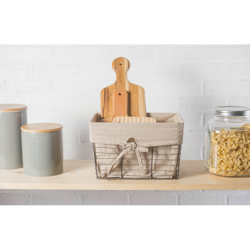 Panier en tissu Colgate, Taupe rétro