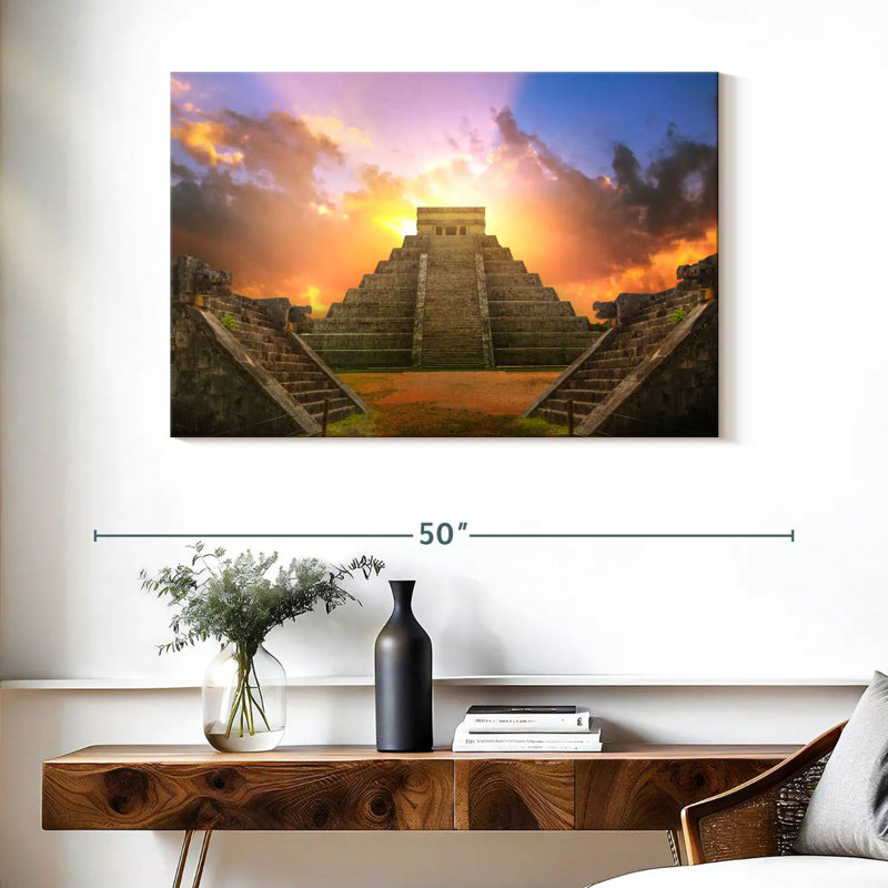 Javetta Sunset In Chichen Itza