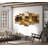 Golden Lava On Canvas - 5 Pieces-1639586730