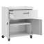Armoire de garage roulante en blanc-1627022405