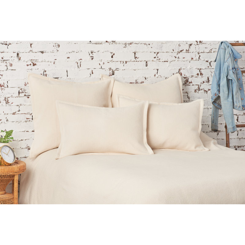 Monroe Hand Woven Throw Blanket, Natural, King