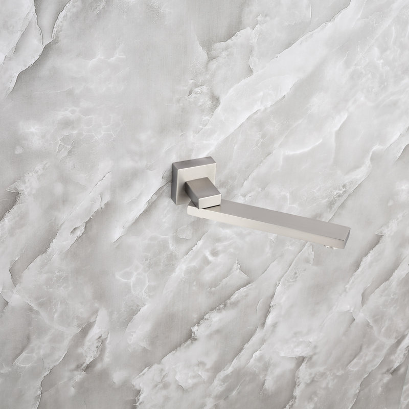 Complete Shower System with Rough-in Valve, Brushed Nickel