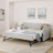 Mid-Century Button Tufted Daybed with Pull-Out Trundle-1628529848-1628529849