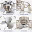 Petit ventilateur de plafond 20 po avec enceinte et cage 20 po Crystal-1898753190-1898753191