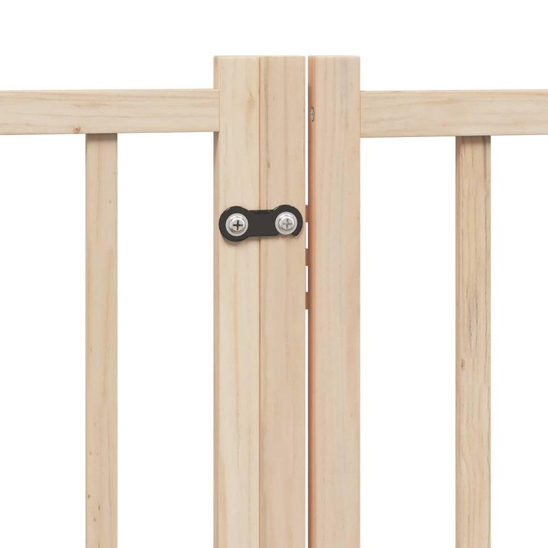 Cateline Solid Wood Dog House Door, 90cm H x 600cm W x 2cm D, Beige