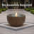 Round Bowl LED Outdoor Bubble Fountain - Brown-1345597758-1345597759