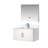 Bath Vanity With Faucet Set And LED Mirror