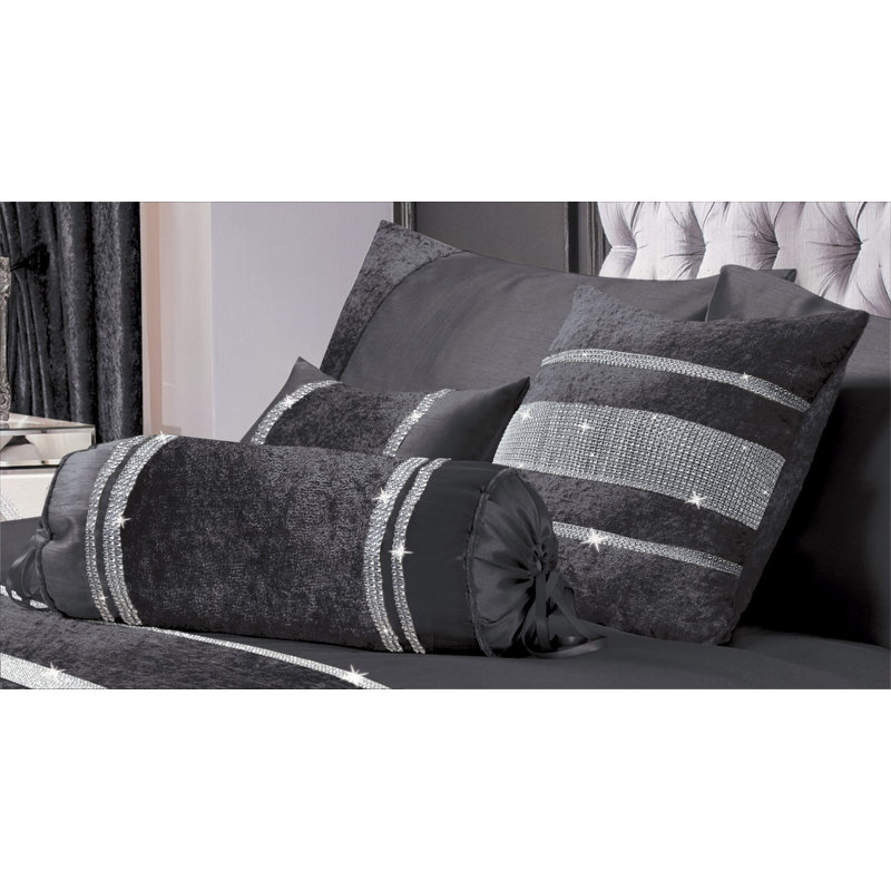 Osvalda Duvet Cover Set, Single Duvet Cover Set + 1 Additional Piece, Pink