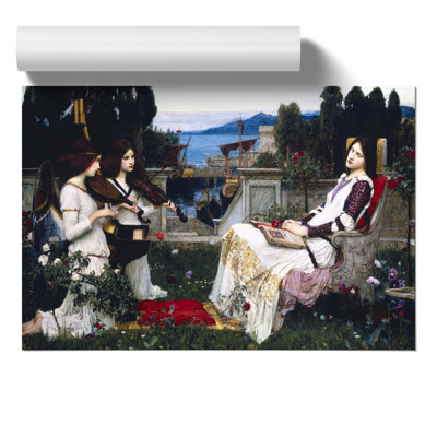 Saint Cecilia by John William Waterhouse - Frameless Print