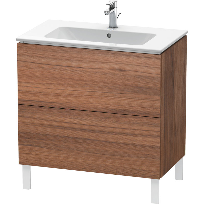 Base de meuble-lavabo simple 32,25 po Duravit, Noyer naturel
