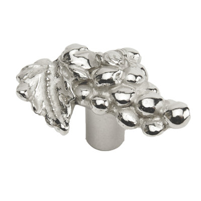 Bacchus grand bouton gauche en platine