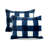 Plaid Faux Fur Microfiber 3 Piece Comforter Set-155578857-155578861
