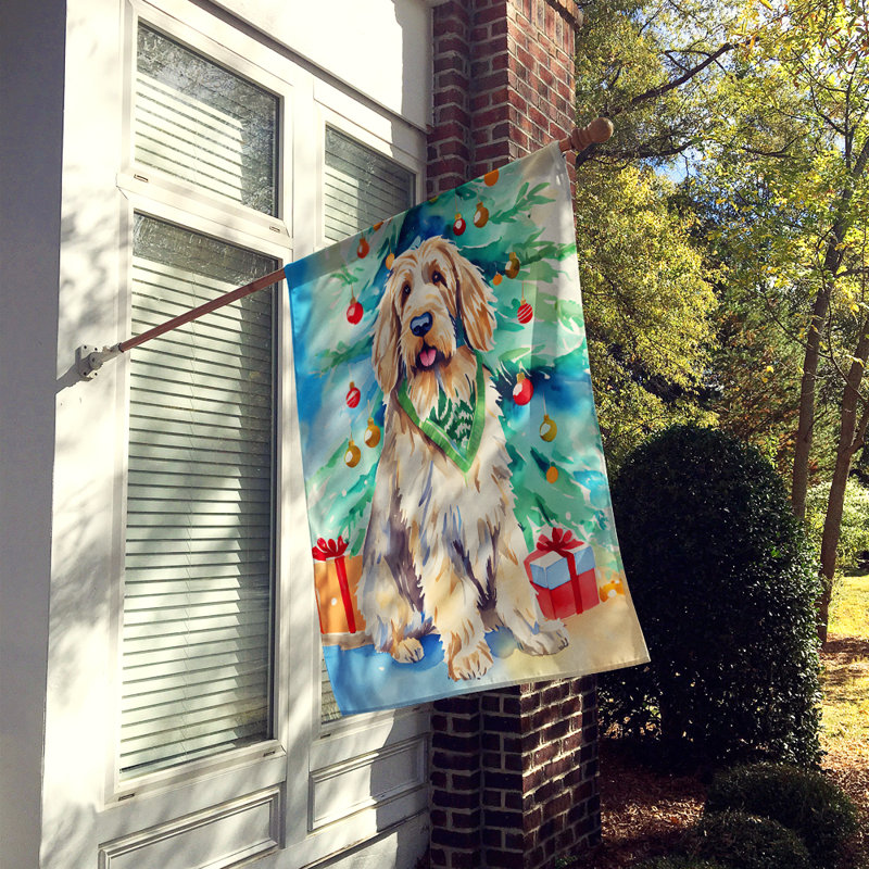 Double Sided Polyester Christmas, 40'' H x 28'' W