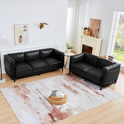 2 - Piece Faux Leather Living Room Set by 17 Stories