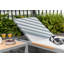 LifestyleGarden Bora 100% Maintenance Free Aluminum Outdoor Patio Sand Lounger