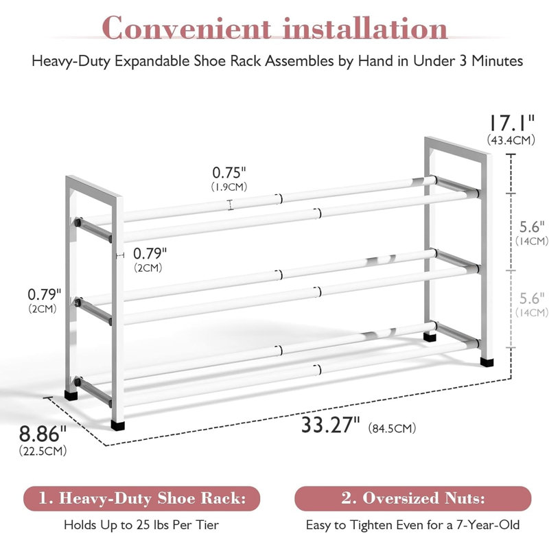 Metal Shoe Rack