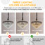 Wedowee 9 - Light Chandelier