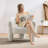 Modern Upholstered Wide Accent Armchair-1593714542