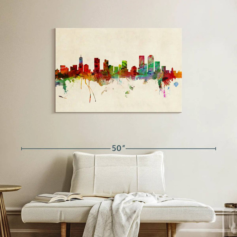 Horizon de Sirci Denver Colorado III, H 26 po x l 39 po