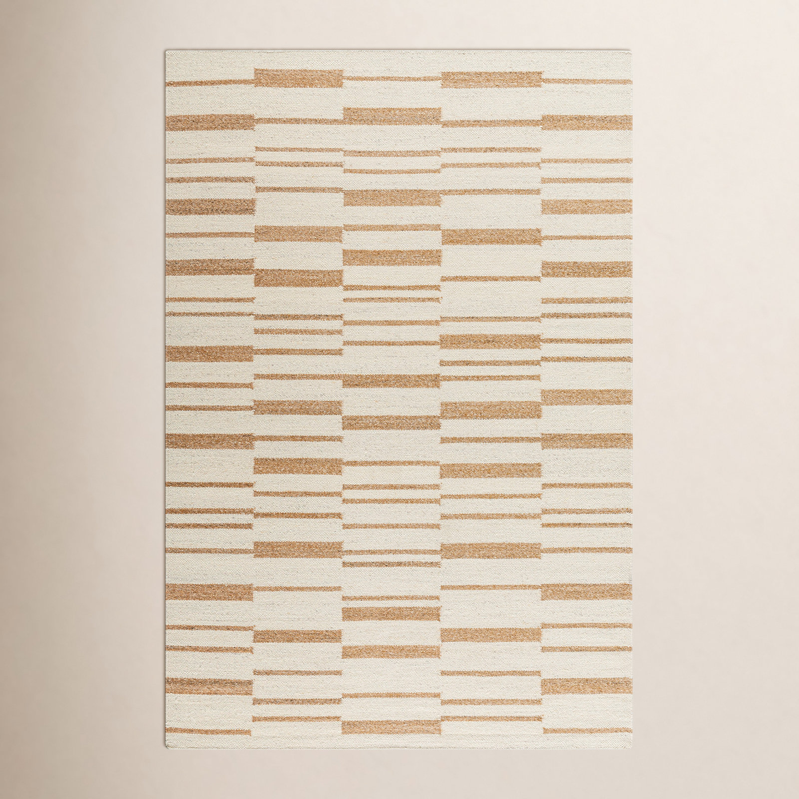 Kardarius Flatweave Geometric Area Rug, Rectangle 5'7" x 6'