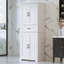 Armoire de rangement polyvalente pour salle de bain avec des fonctionnalités avancées pour une organisation optimale