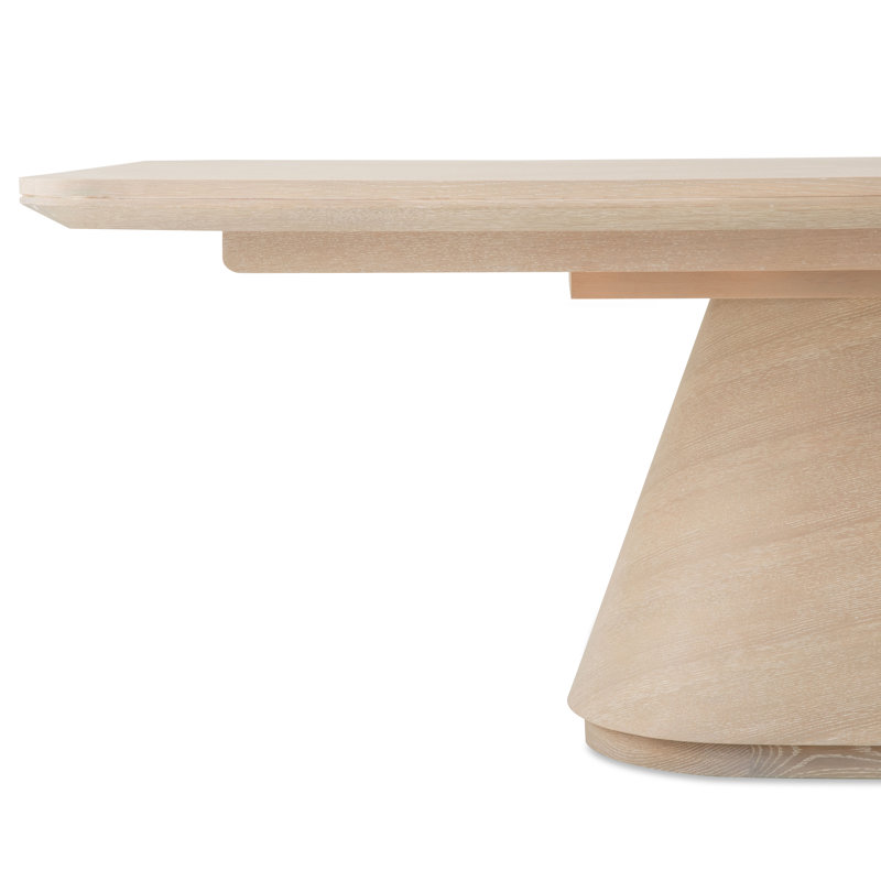 Carino Dining Table, Sand Cerused