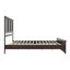 Lit bas en bois massif Patillo avec pied de lit assorti-979190133-969681290