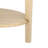 Solid Wood Oval End Table-2146664991