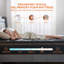 Grand matelas en mousse viscoélastique imprégnée de gel avec surmatelas en laine-85503271-87658969